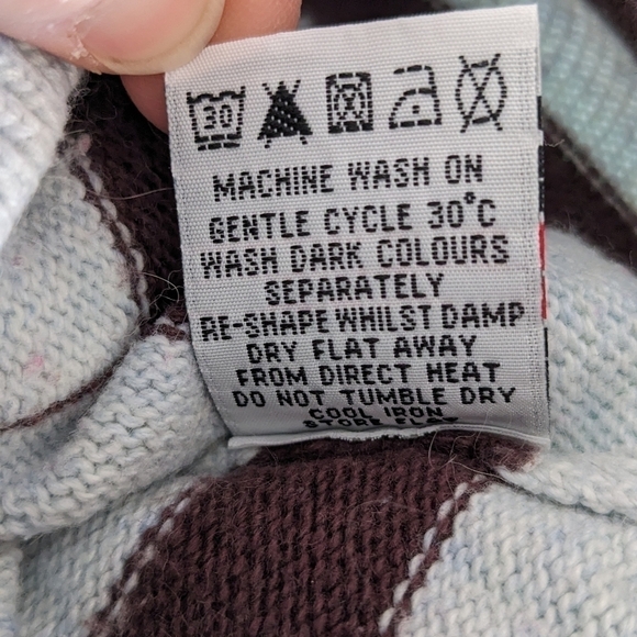 Mini Boden Stripe Sweater Tunic Dress 3/4 - Picture 7 of 7